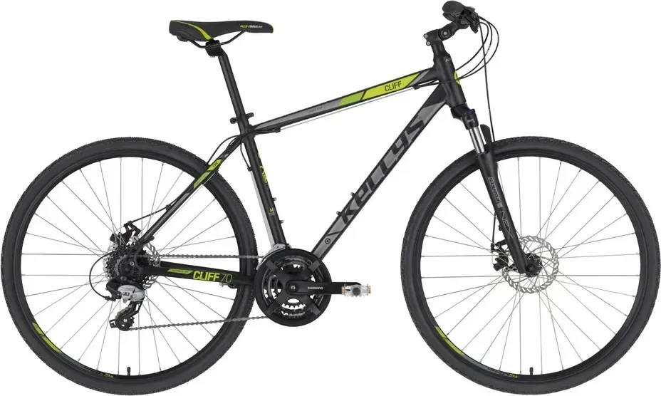 KELLYS Cliff 70 Black Green S