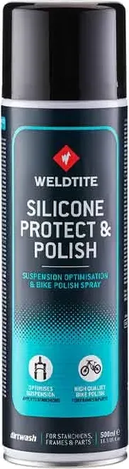 WELDTITE Mazací, leštiaci a voskovací silikonový olej Silicone Protect & Polish Spray 500ml