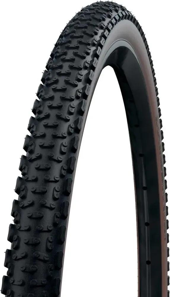 Plášť G-ONE ULTRABITE 700x45C (45-622) 67EPI 610g TLE Perf RaceGuard Addix hnedý bok skladací
