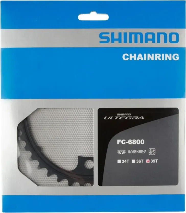 Prevodník 39z. FC-6800 Ultegra čierny 110mm