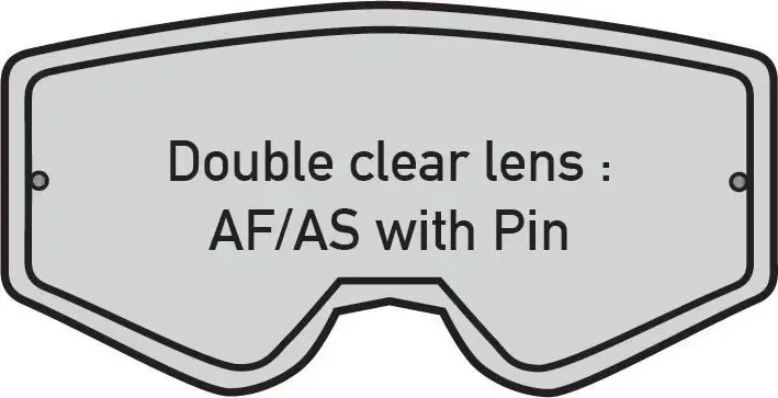 KENNY PERFORMANCE double clear lens