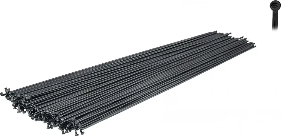 FORCE špice nerez čierne 2 mm