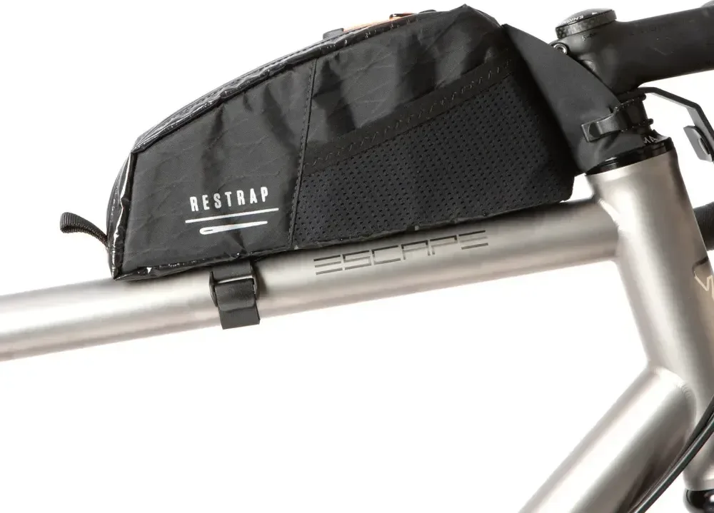 Restrap Race Top Tube Bag Short taška na rám, 1.2 l, čierna