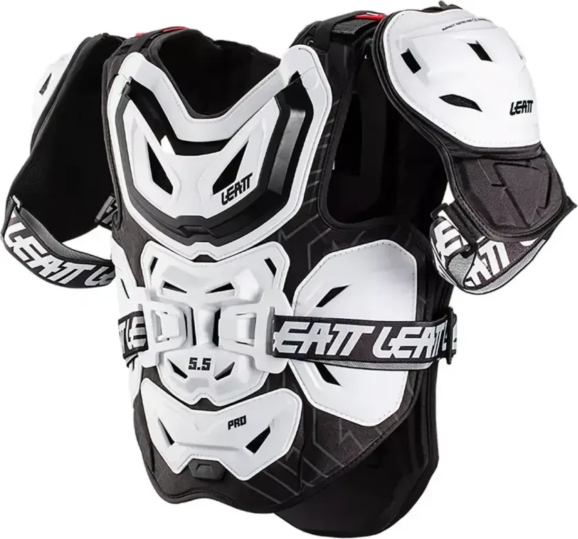 Leatt chránič tela Chest Protector 5.5 Pro biela