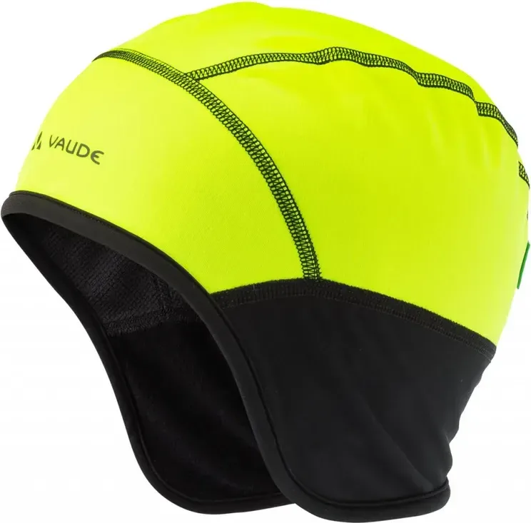 Vaude cyklistická čiapka Bike Windproof III, unisex, neon yellow