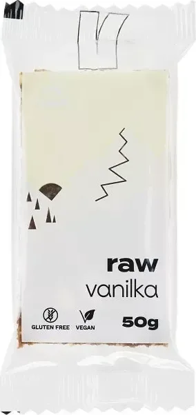 MARVA RAW tyčinka, mandľa s vanilkou, 50 g