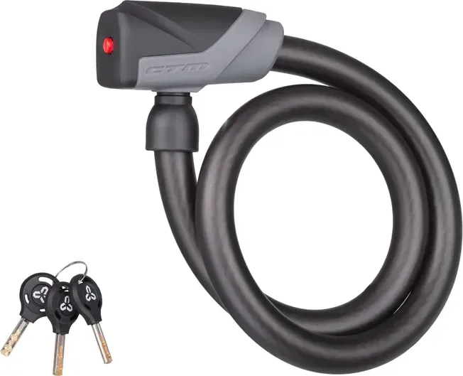Zámok slučkový CTM CABLE, 18x800mm