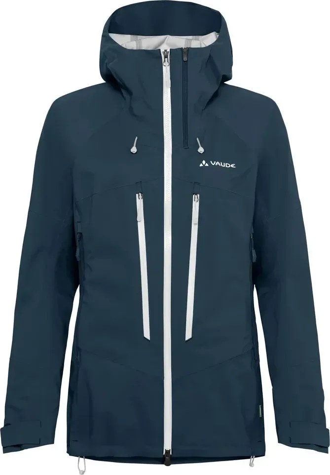Vaude hardshell bunda Monviso 3L, dámska, tmavo modrá