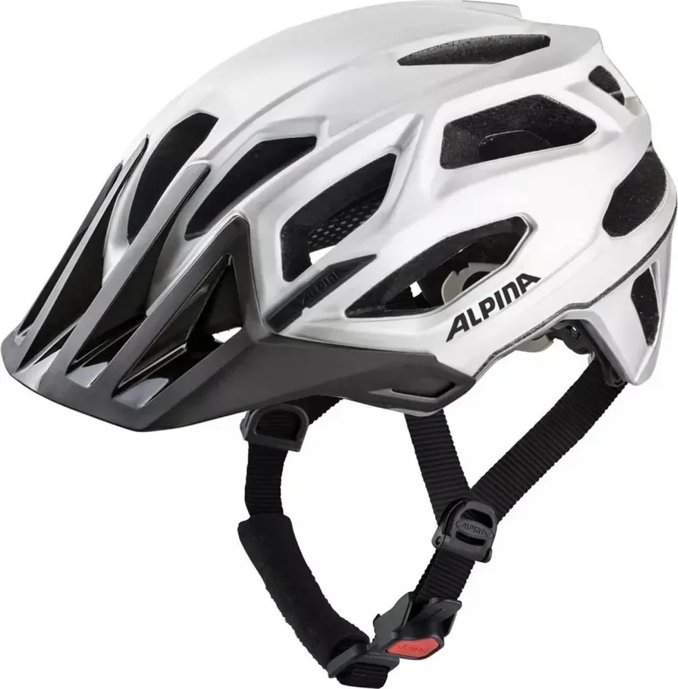ALPINA Cyklistická prilba Garbanzo biela (white gloss)