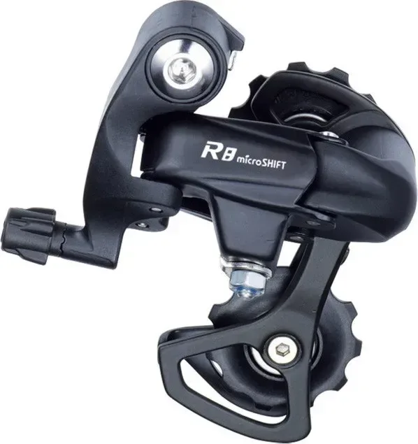 microSHIFT prehadzovačka R8 8sp. krátke ramienko