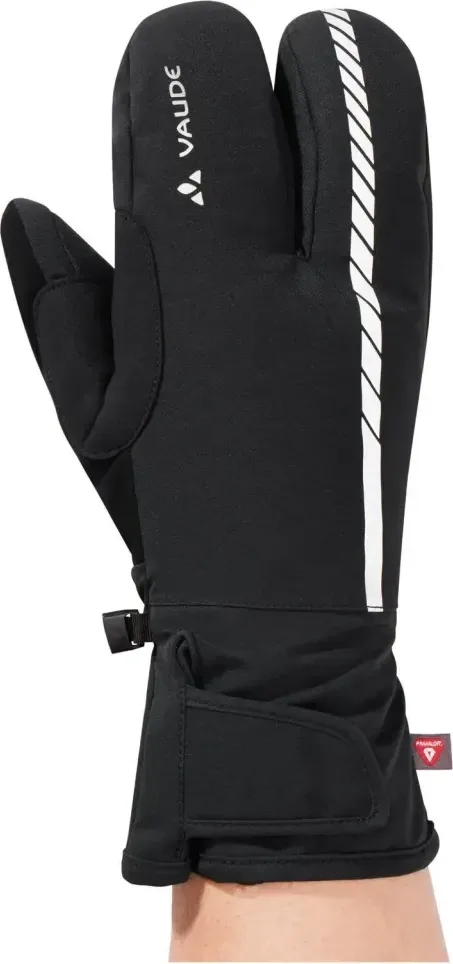 Vaude zimné cyklo-rukavice Syberia, unisex, black