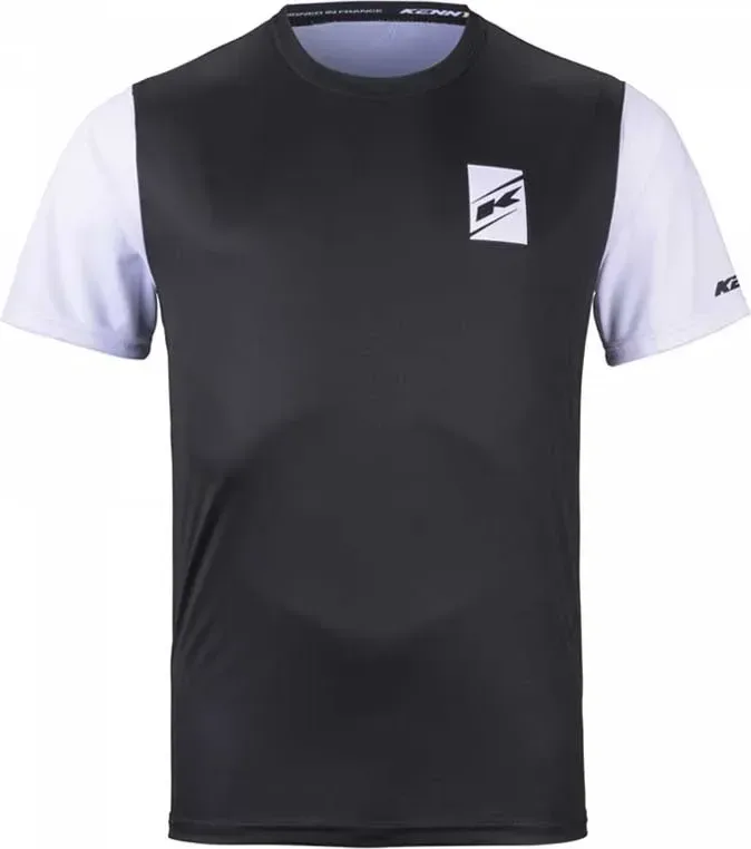 KENNY Cyklistické tričko PATROL Black, Čierna