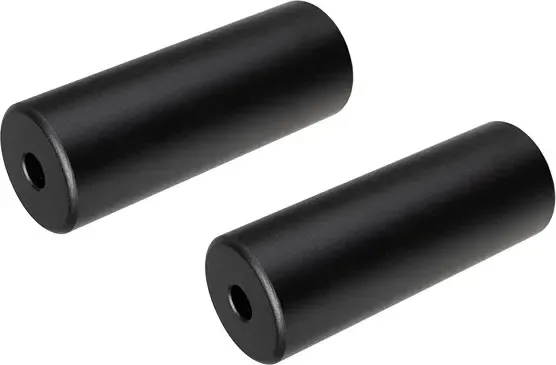 Stupačky na BMX, AL,14x38x100mm, čierne (PEGY)