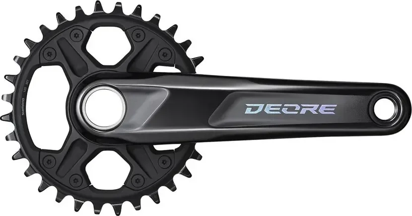 Stred Deore FC-M6100 175mm 32z. 12-k. čierny dvojdielny bez ložísk