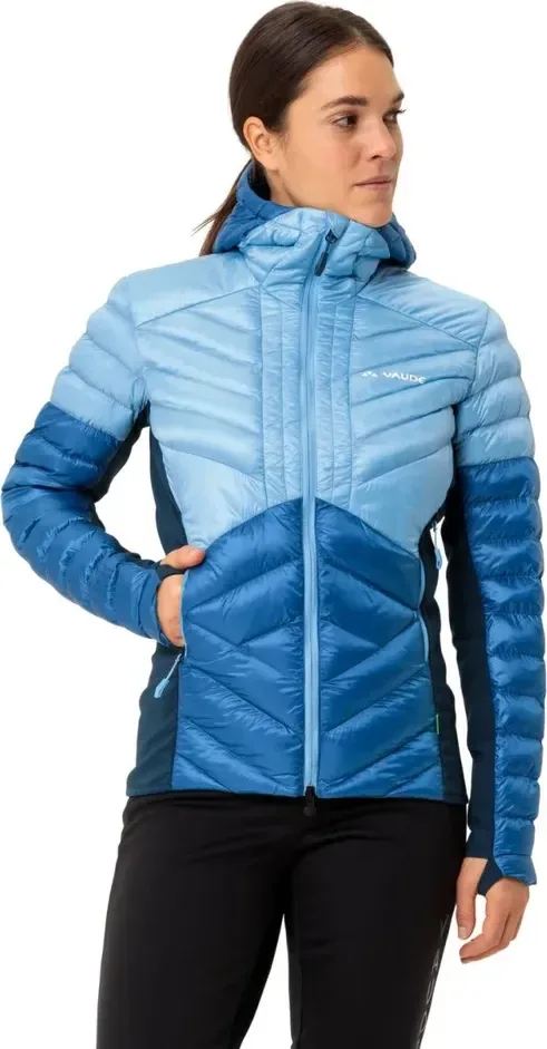 Vaude utlralight zateplená bunda Sesvenna Pro, dámska, pastelová modrá
