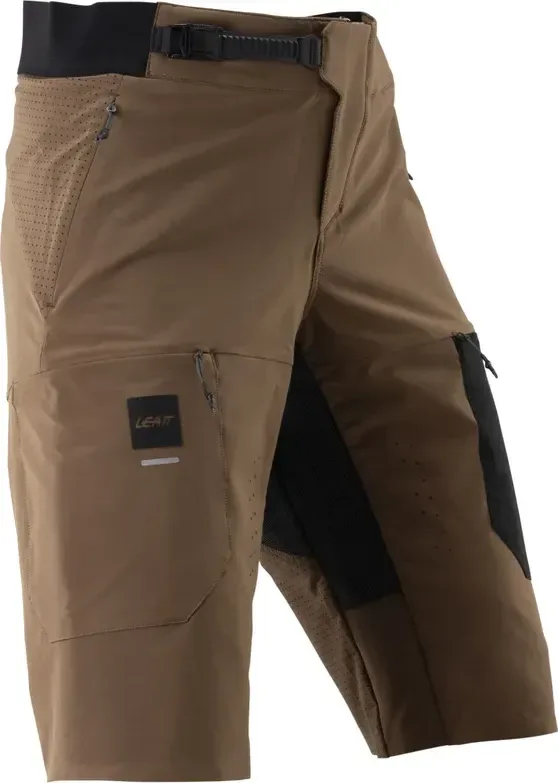 LEATT šortky MTB Gravity 4.0, Loam Brown
