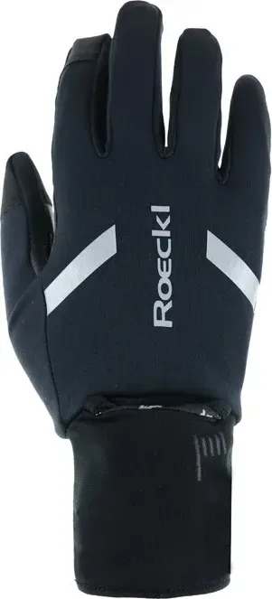 ROECKL cyklistické rukavice zimné Riveo 3, unisex, black