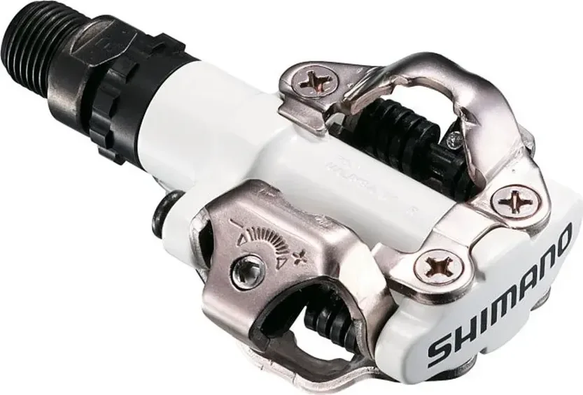 Pedále MTB PD-M520 SPD biele+zar. SM-SH51