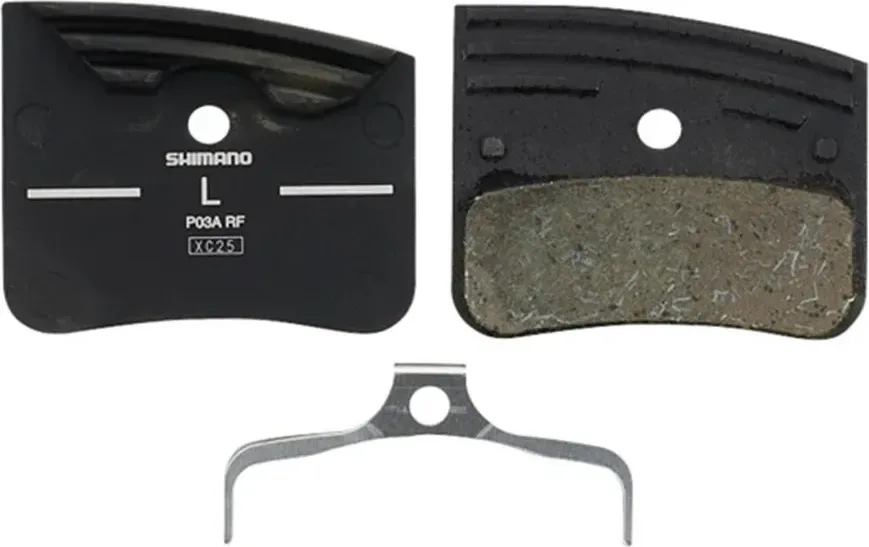 Platničky brzd. resin s chladičom P03A XTR/XT