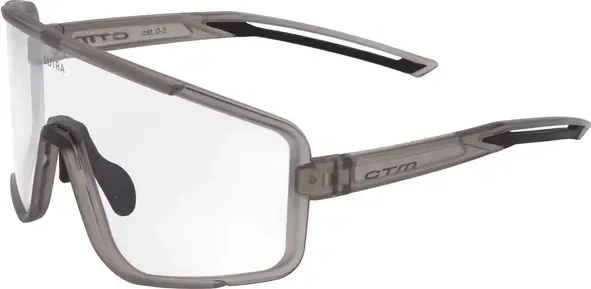 Okuliare CTM Mira, kat.0-2, matná crystal čierna, fotochromatické