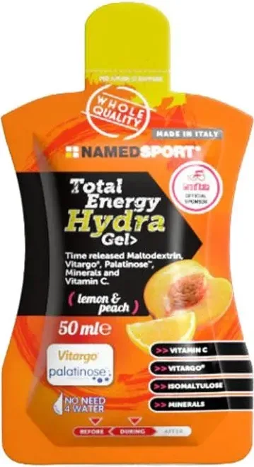 Gél TOTAL ENERGY HYDRA citrón-broskyňa 50ml