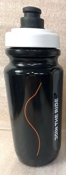 MTBIKER fľaša, 550 ml, čierna