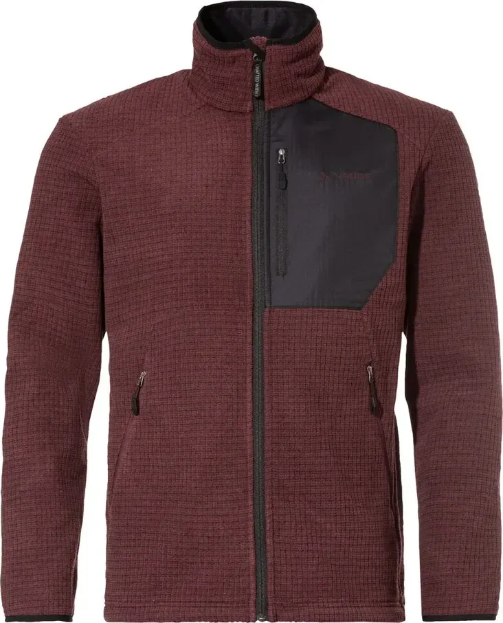Vaude funkčná bunda Neyland Fleece, pánska, dark oak
