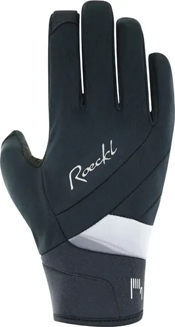 ROECKL rukavice cyklistické zimné Waldau 2, dámske, black/cool grey