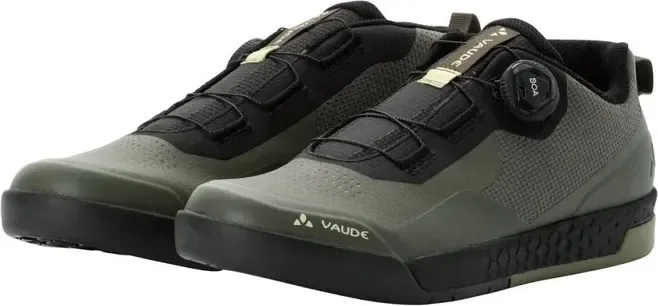 Vaude enduro obuv Moab Tech II, pánske čierno-zelená (black/coconut)