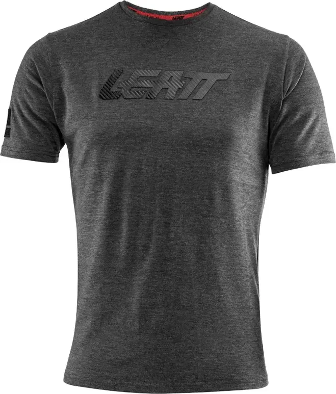 Leatt tričko Premium Black