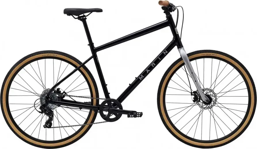 MARIN Kentfield 1, čierna/chrómová