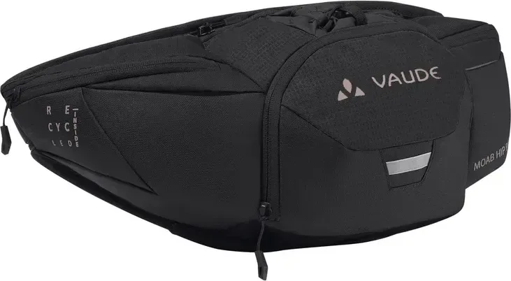 Vaude cyklistická ľadvinka Moab Hip Pack 4, unisex, black