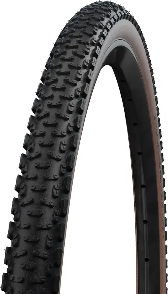 Plášť G-ONE ULTRABITE 700x40C (40-622) 67EPI 535g TLE Perf RaceGuard Addix hnedý bok skladací