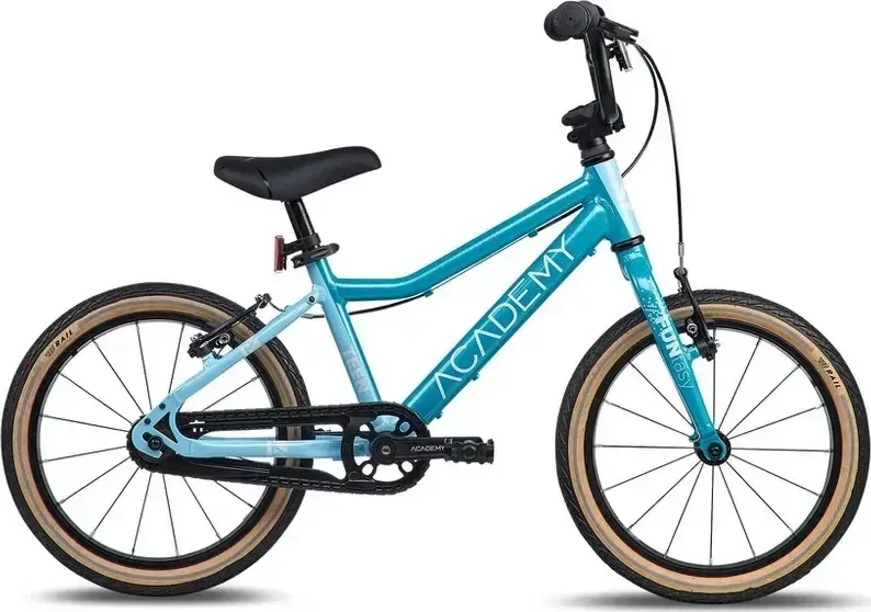 ACADEMY Detský bicykel Grade 3 Edition FUNtasy - 16" 2025, Zelená/Ružová/Modrá