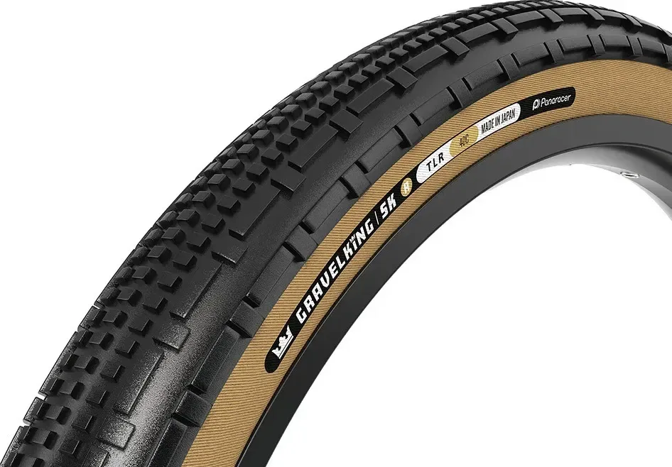 PANARACER Plášť Gravelking SK R, kevlar. pätka, čierno-hnedý