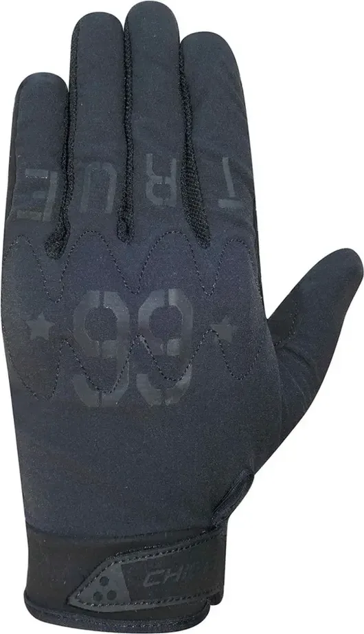 Chiba Cyklistické rukavice Double Six L, Čierna