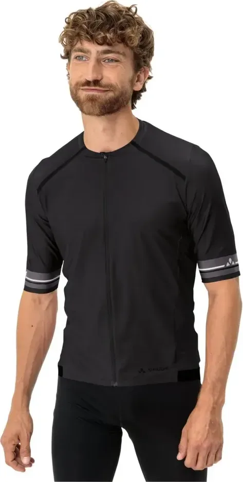 Vaude cyklistický dres Furka FZ II, pánsky, black