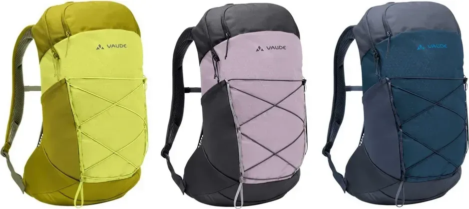 Vaude turistický batoh Agile Air 20 leaf/purple/baltic