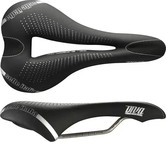 SELLE ITALIA sedlo DIVA Gel TI 316 Superflow