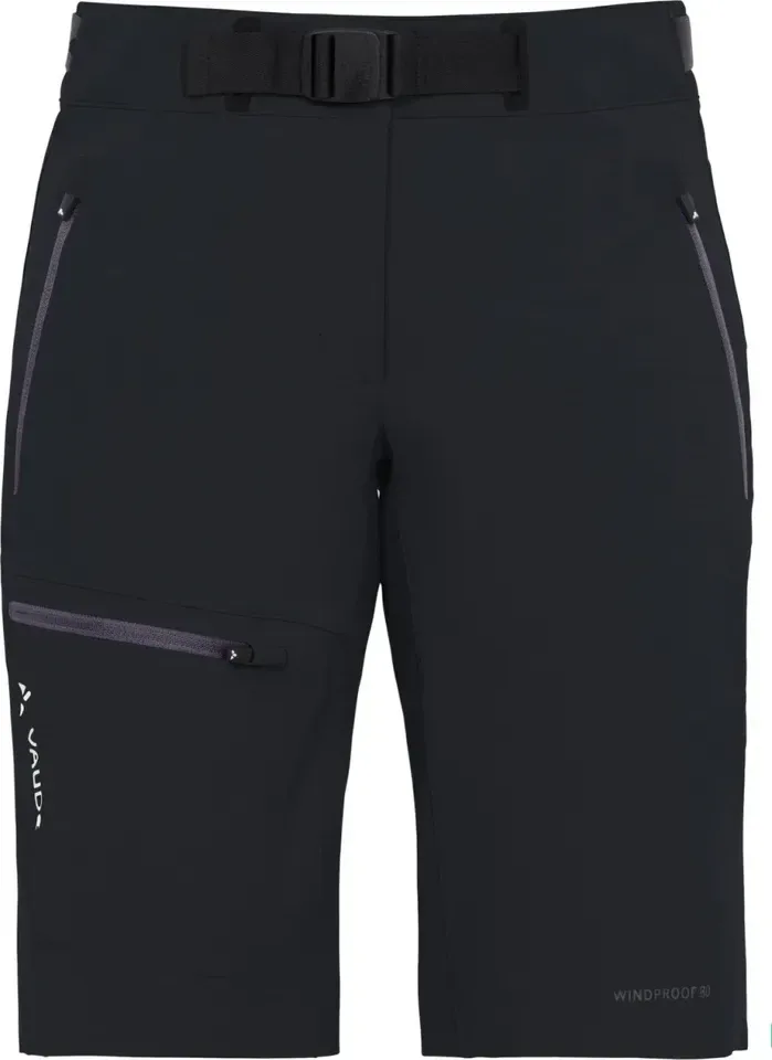 Vaude kraťasy Badile, dámske, čierne (black/black)