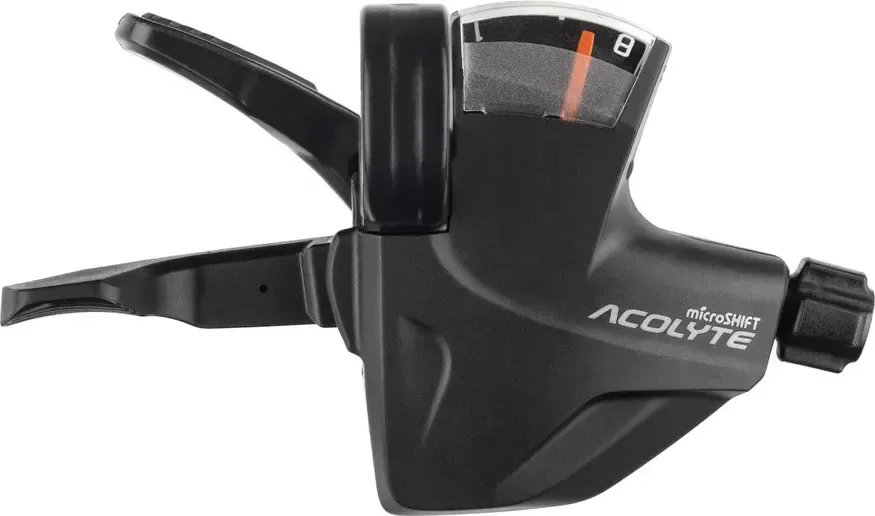 microSHIFT radenie ACOLYTE QUICKTRIGGER 1X8sp. protišmykové páčky