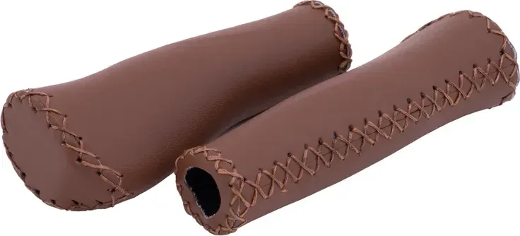 Rukoväte CTM, anatomické, hnedá koženka