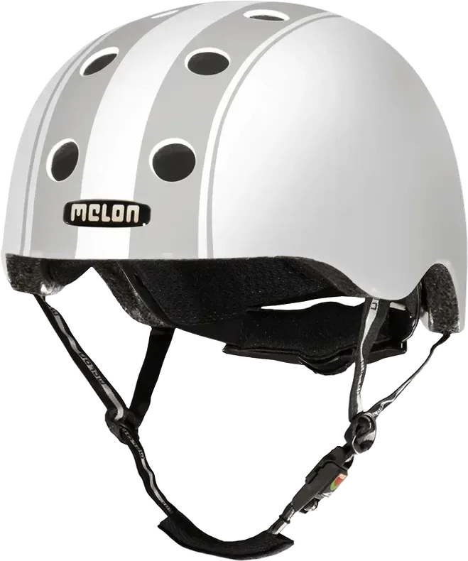 Melon Cyklistická prilba Decent Double Grey M/L, Sivá/Biela