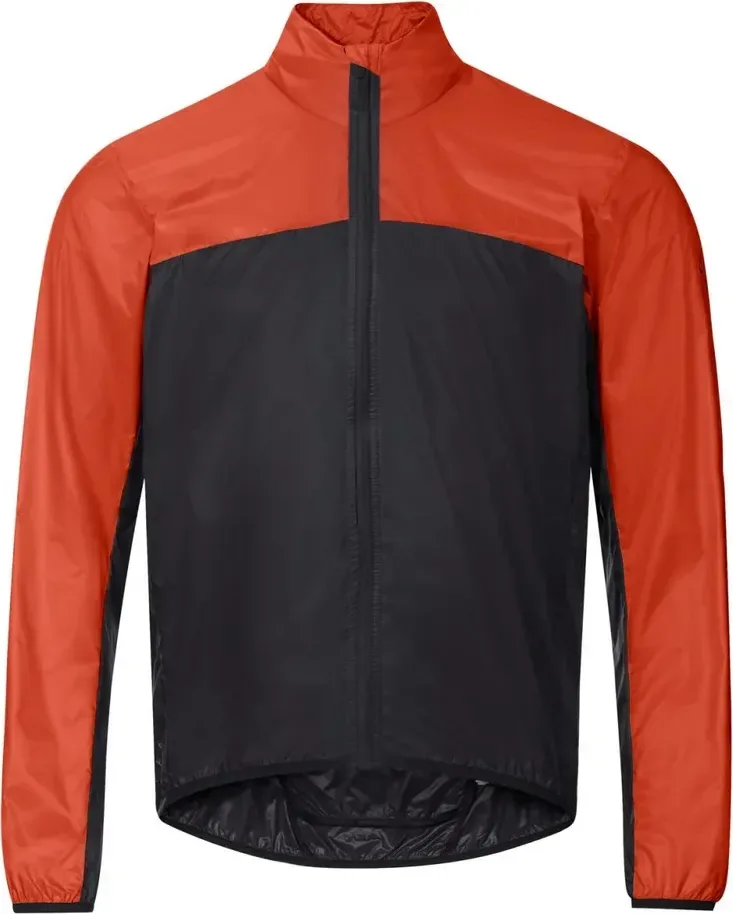 Vaude cyklistická bunda Matera Air, pánska, červeno-čierna (glowing red)