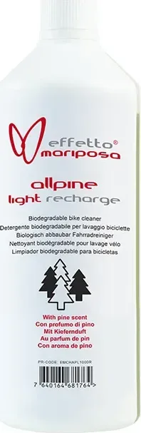 Effetto Mariposa Allpine Light Recharger 1000ml čistiaci prostriedok, náplň