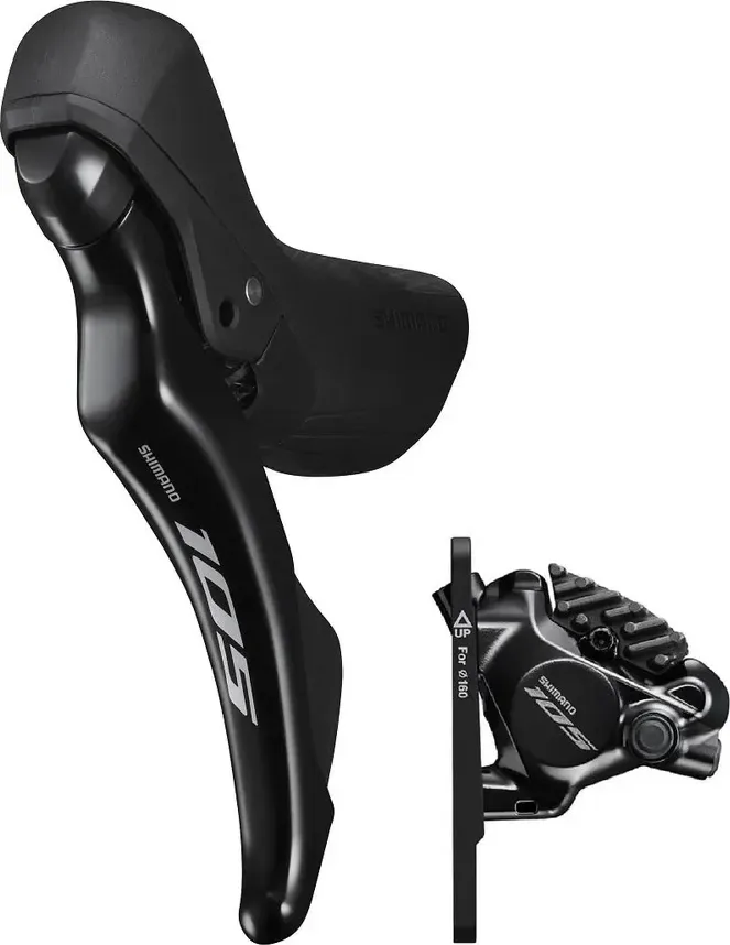 Dual control 105 ST-R7120/BR-R7170 ľavý 2x12-k. mech. rad./hydr.brzda