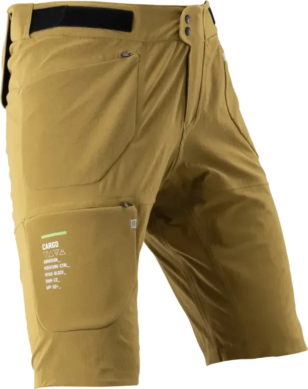 LEATT Shorts MTB Trail 6.0 Cargo, Brass Brown