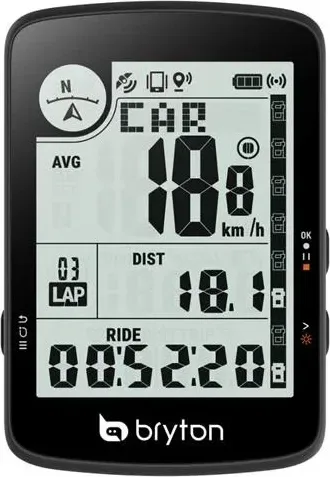 Bryton GPS cyklopočítač RIDER 17 E SKU