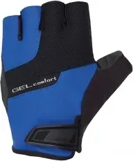 Chiba Cyklistické rukavice Gel Comfort Royal L, Modrá