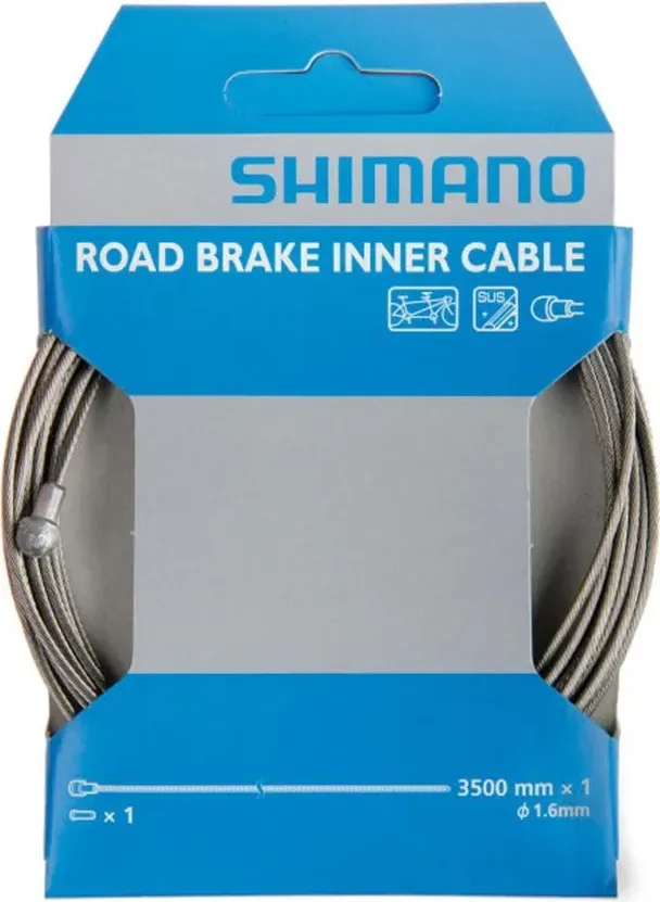 Lanko brzdové cestné 3500mmx1,6mm nerezové tandem